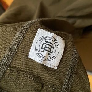 Reigning Champ long sleeve hooded shirt